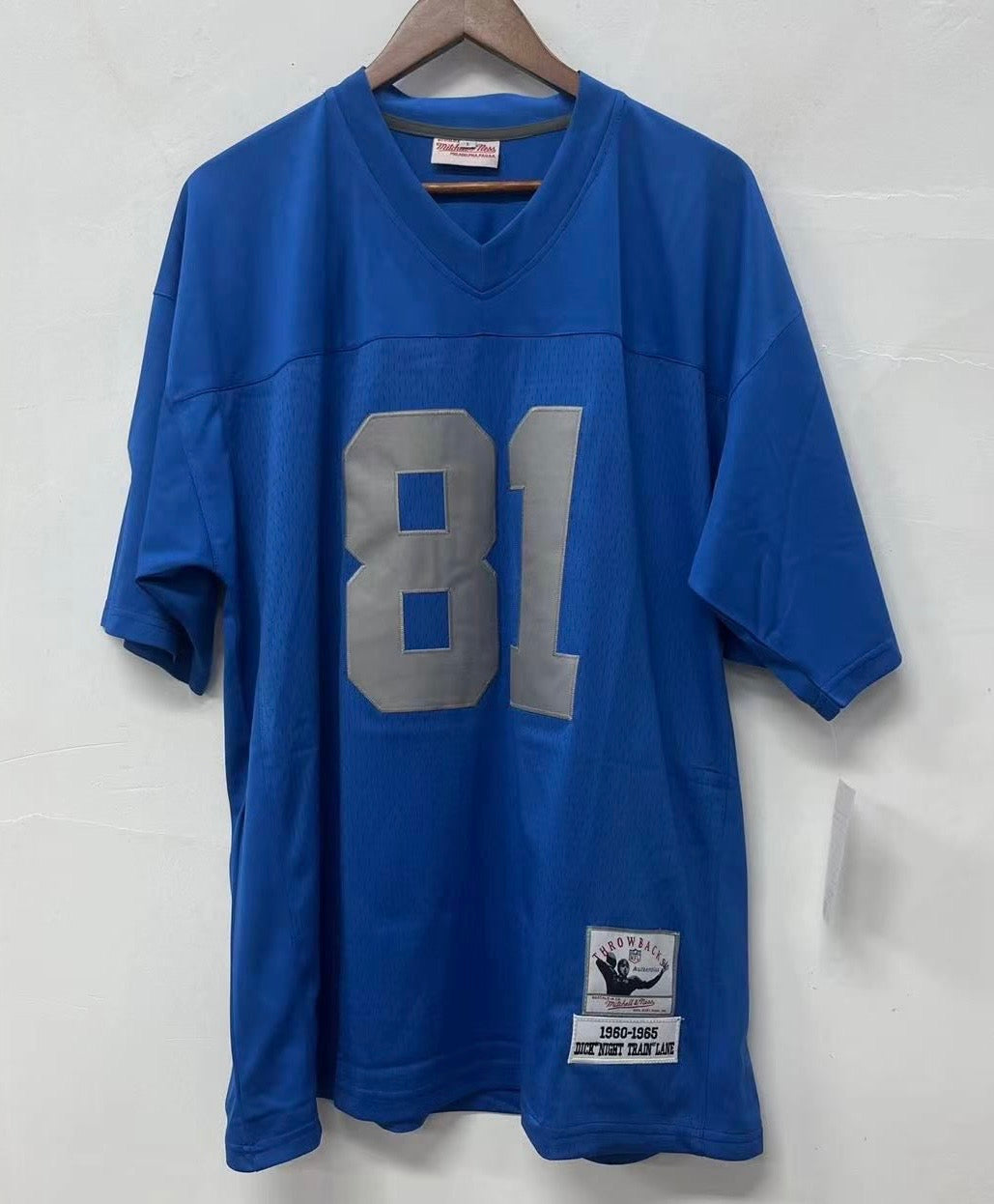 Richard / Dick Night Train Lane Detroit Lions Jersey Mitchell & Ness