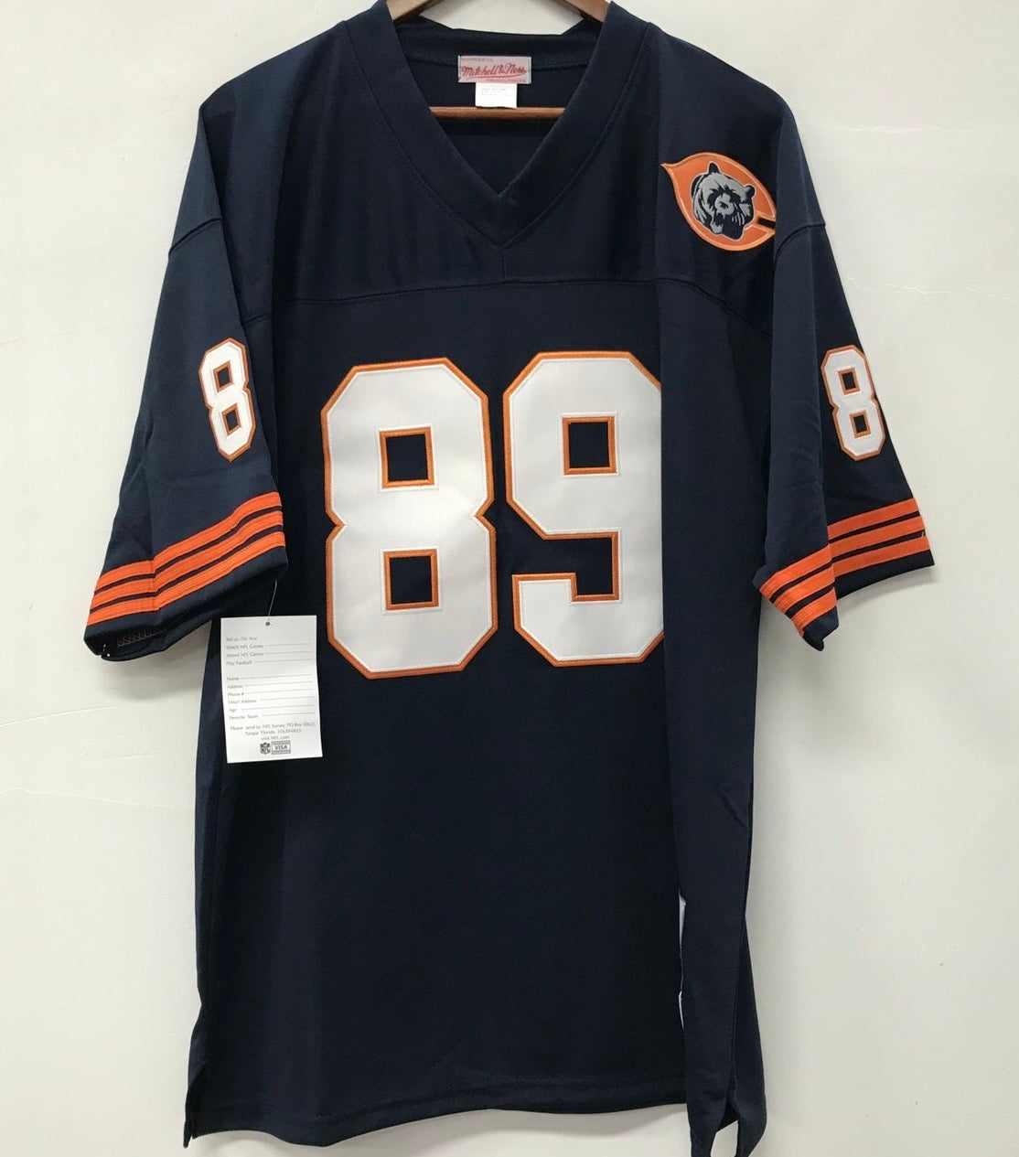 Mike Ditka Chicago Bears Official NFL Mitchell & Ness Jersey