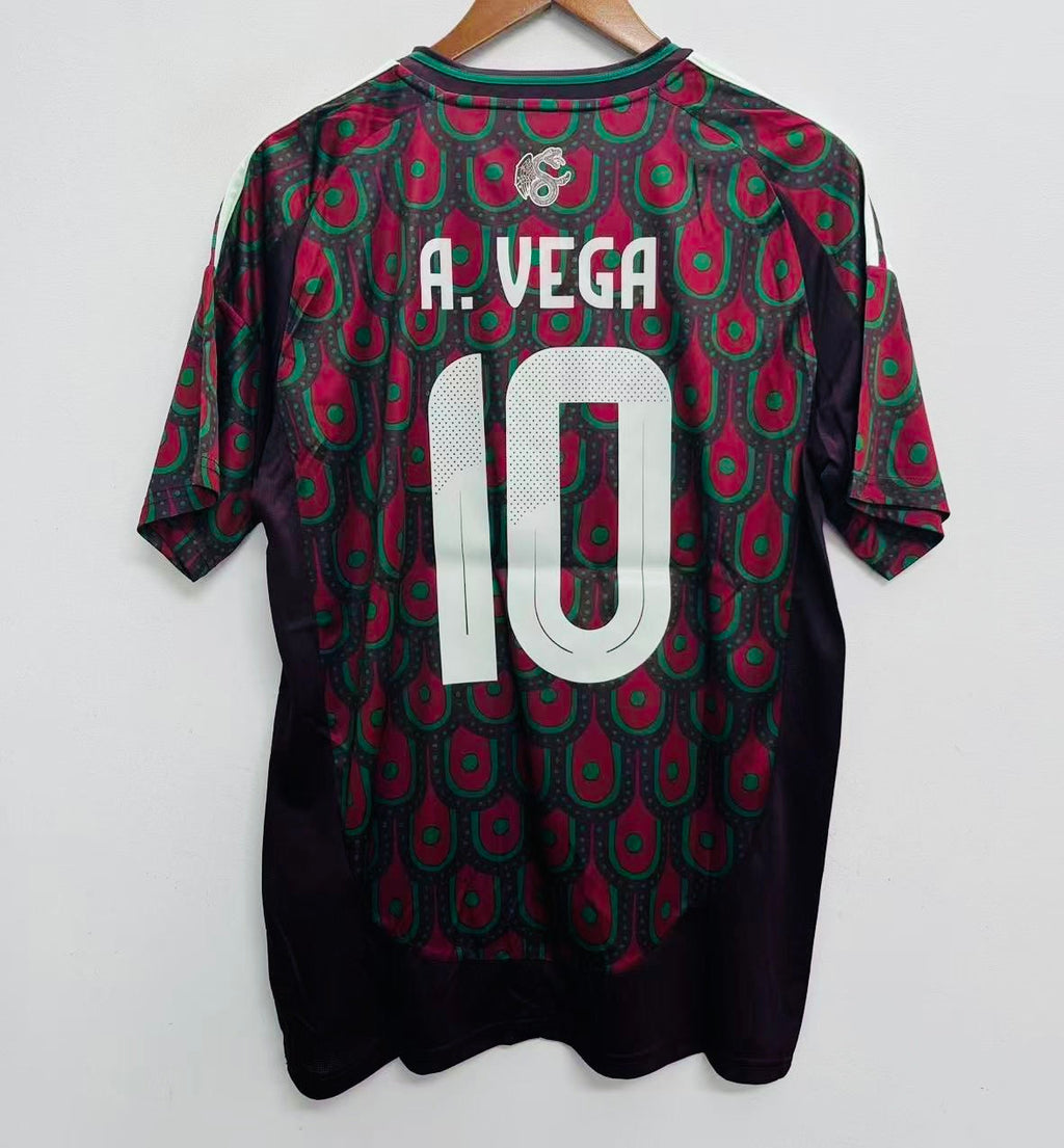 Alexis Vega adult Mexico Adidas jersey 2025 (multicolor)