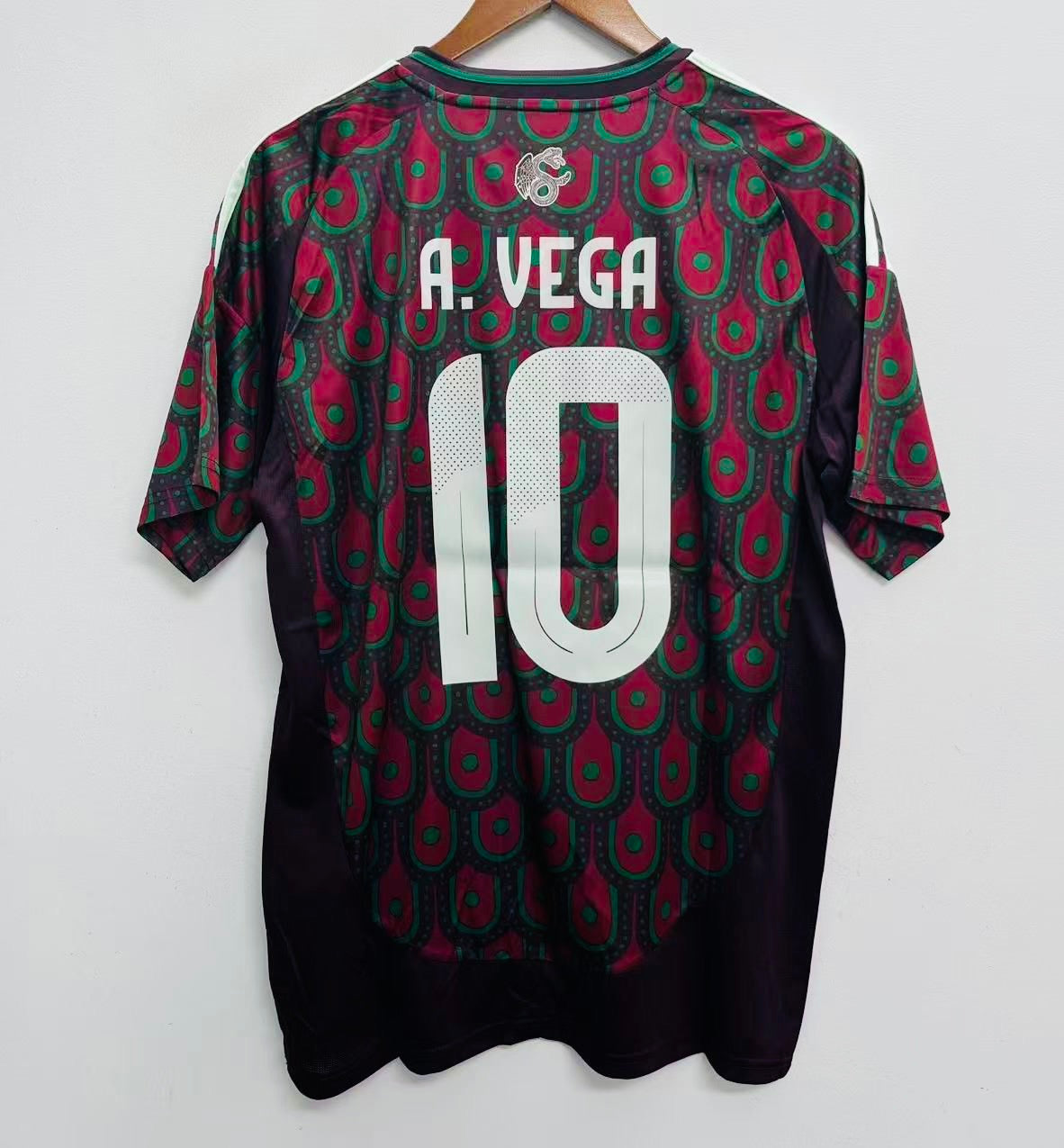 Alexis Vega adult Mexico Adidas jersey 2025 (multicolor)