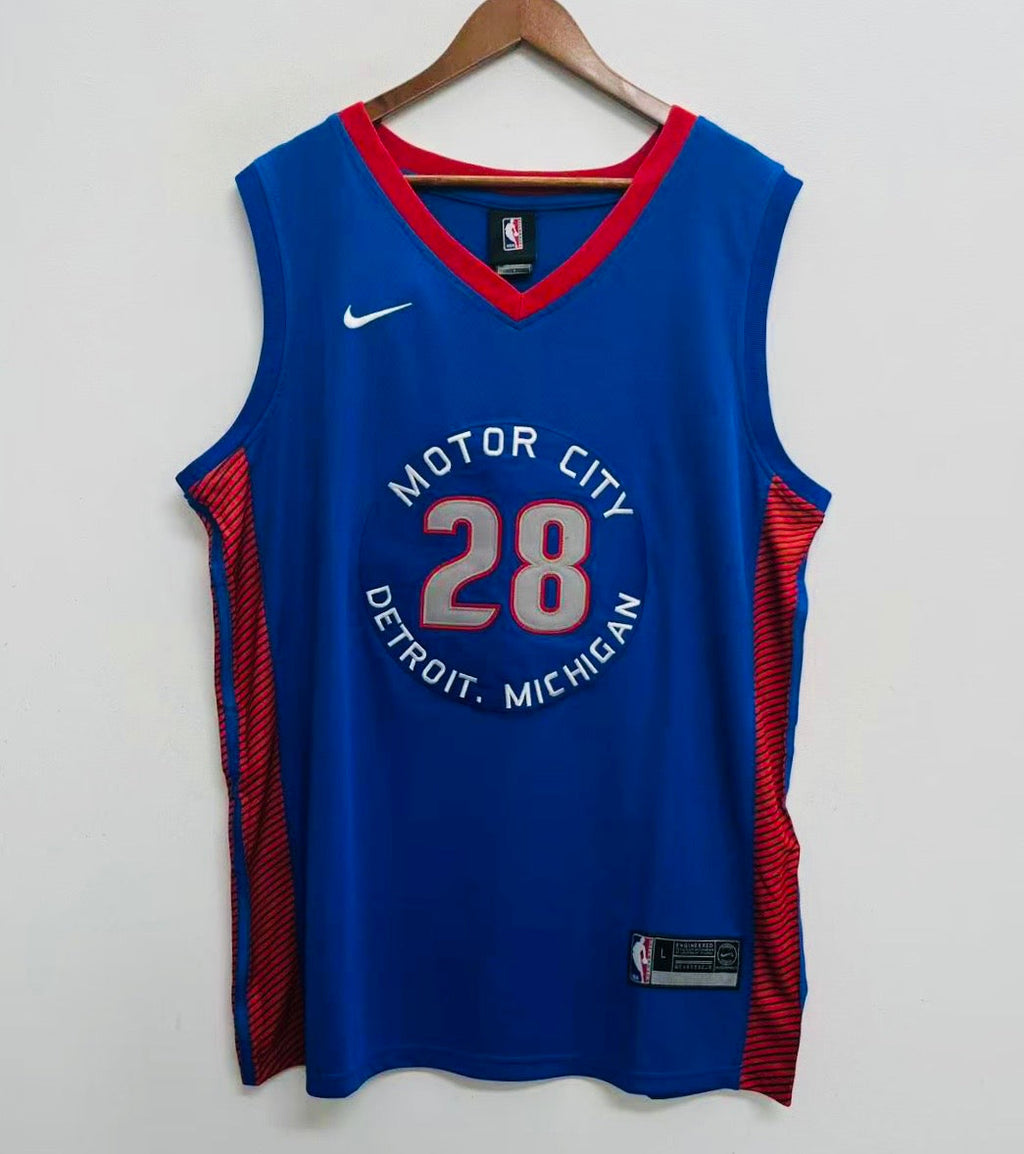 Isaiah Stewart Detroit Pistons Official NBA Nike Jersey
