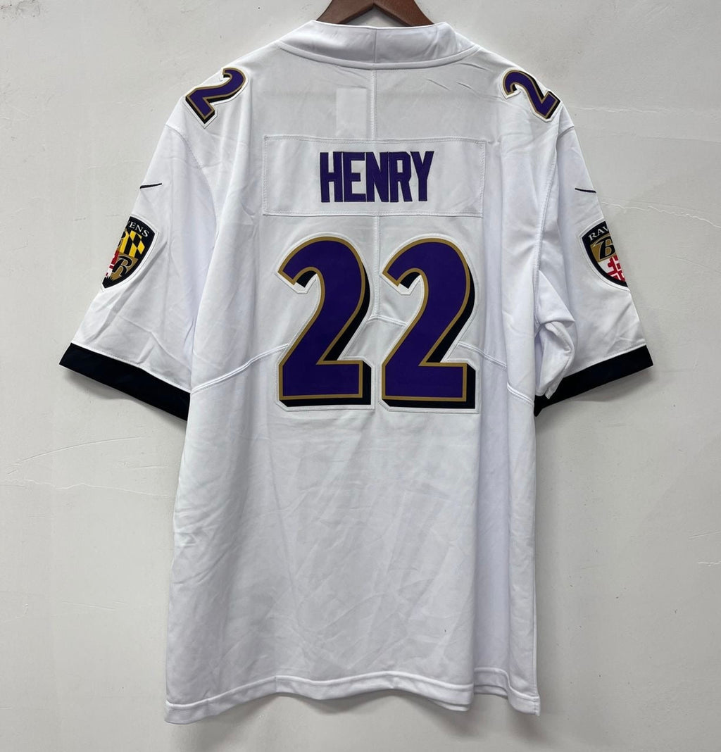 Derrick Henry Baltimore Ravens Official NFL Jersey Nike white