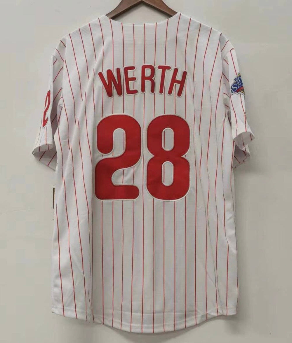Jayson Werth Philadelphia Phillies 2008 World Series Jersey