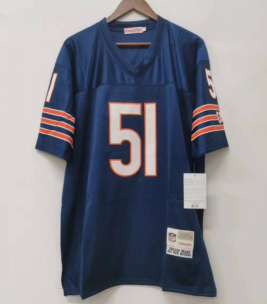 Dick Butkus Chicago Bears Official NFL Mitchell & Ness Jersey