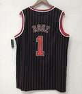 Derrick Rose Chicago Bulls Official NBA Adidas Jersey pinstripes