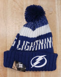 Tampa Bay Lightning NHL New Era winter Hat with Pom Pom