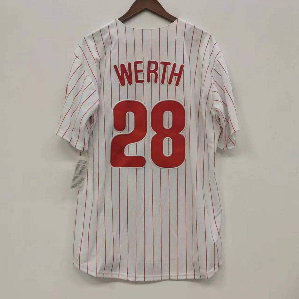 Jayson Werth Philadelphia Phillies 2008 World Series Jersey