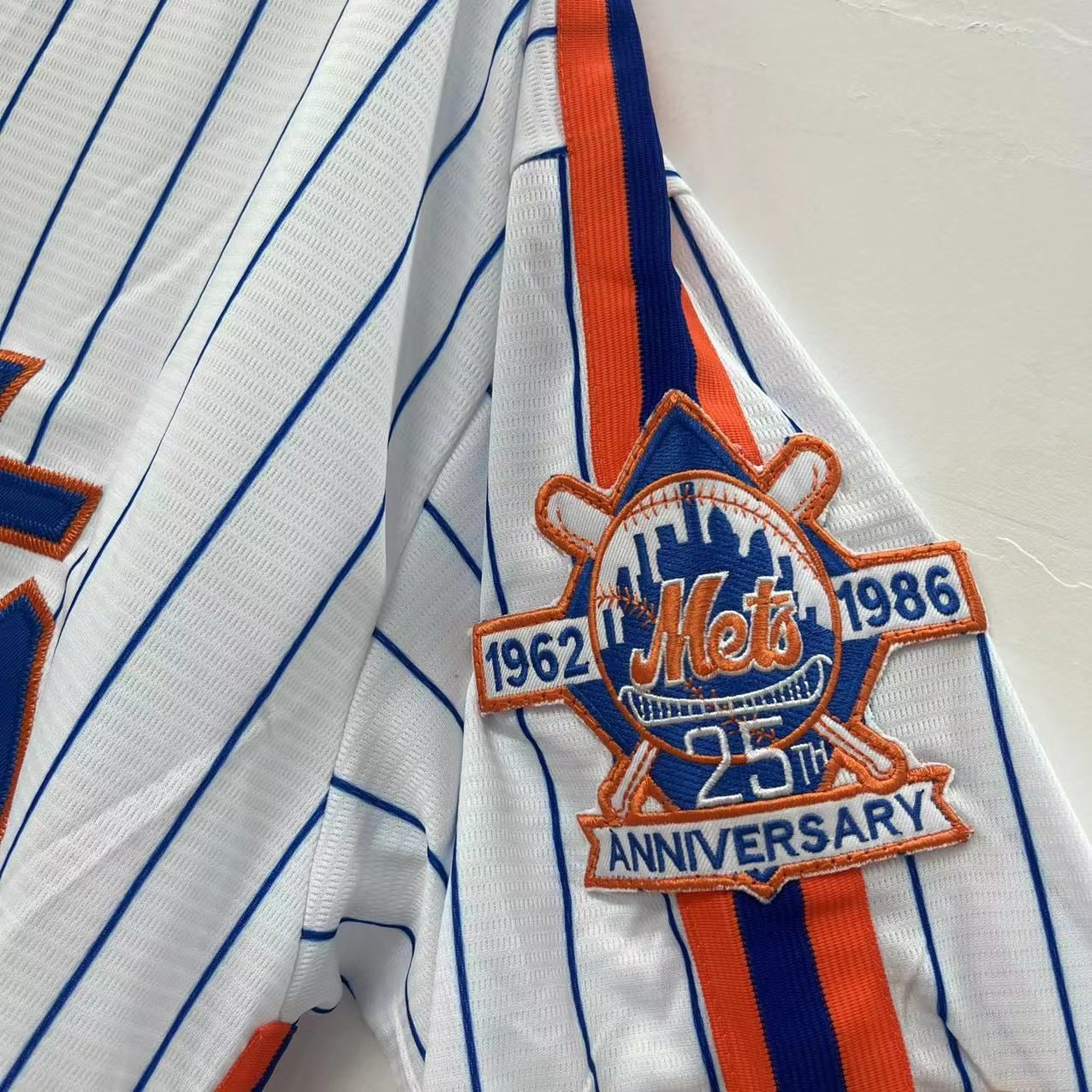 Mookie Wilson 1986 New York Mets Jersey Mitchell & Ness