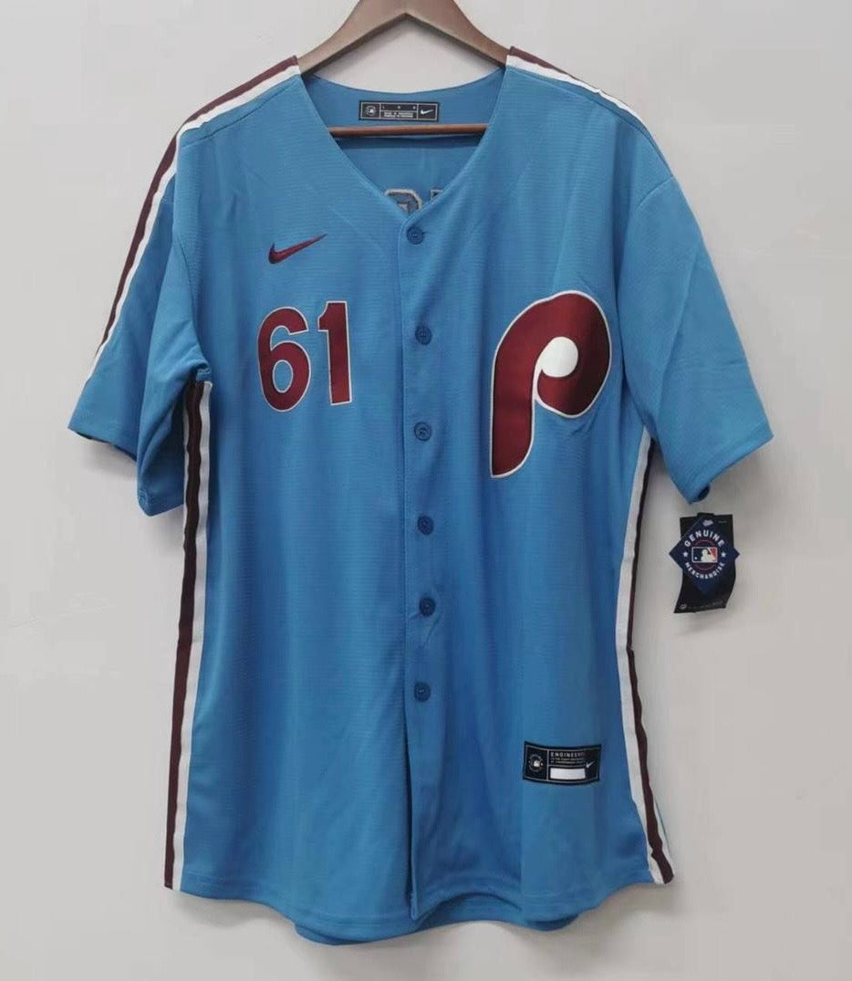 Christopher Sanchez Philadelphia Phillies Official MLB Nike retro Jersey