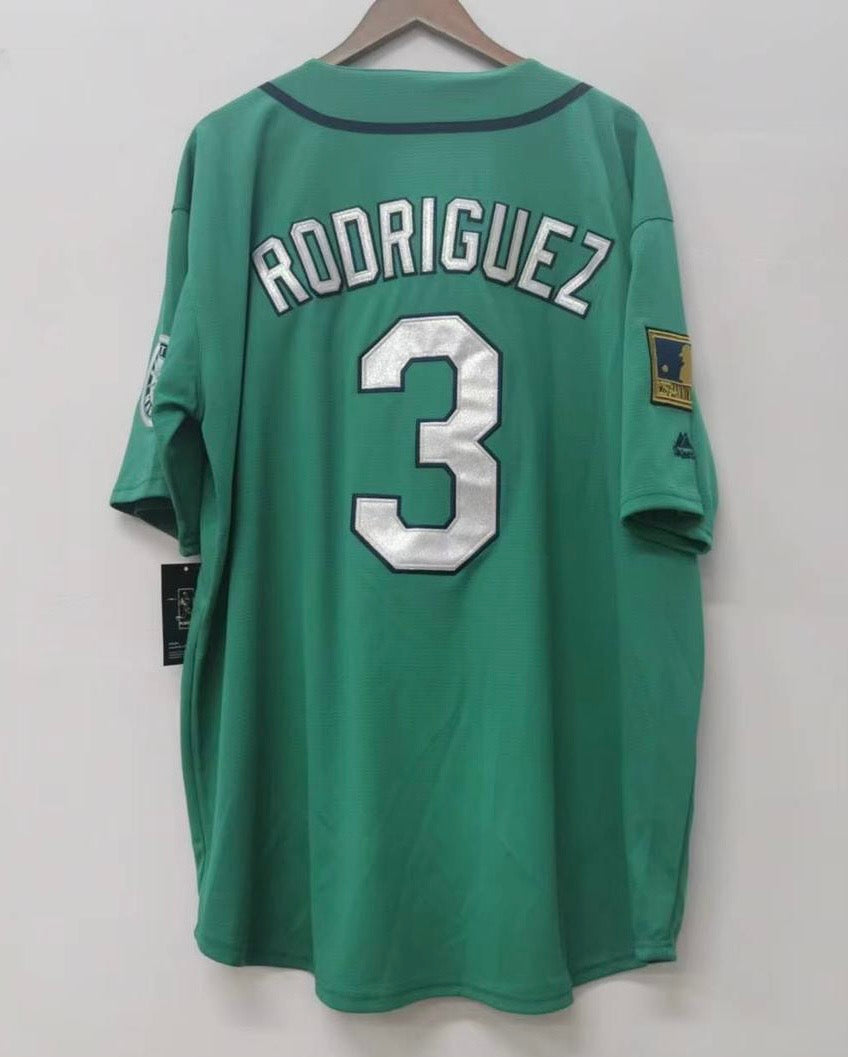 Alex Rodriguez Seattle Mariners Official MLB Jersey Majestic