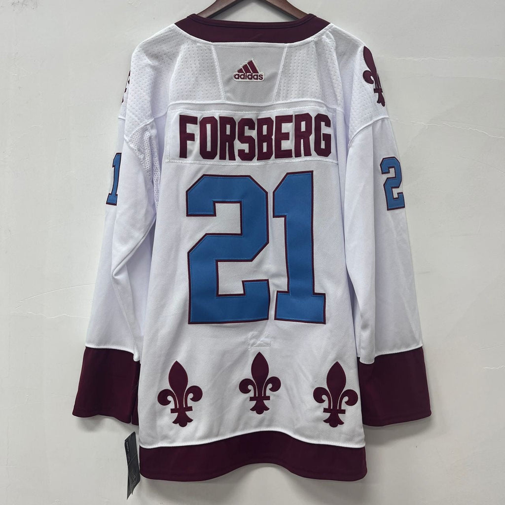 Peter Forsberg Quebec Nordiques Official NHL Adidas  Jersey