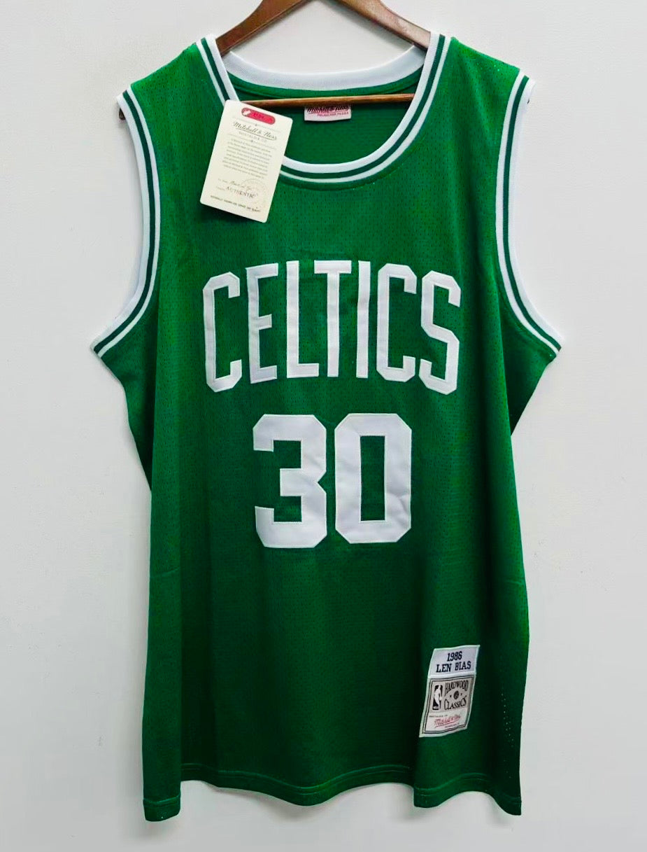 Len Bias Boston Celtics Official NBA Jersey Mitchell & Ness