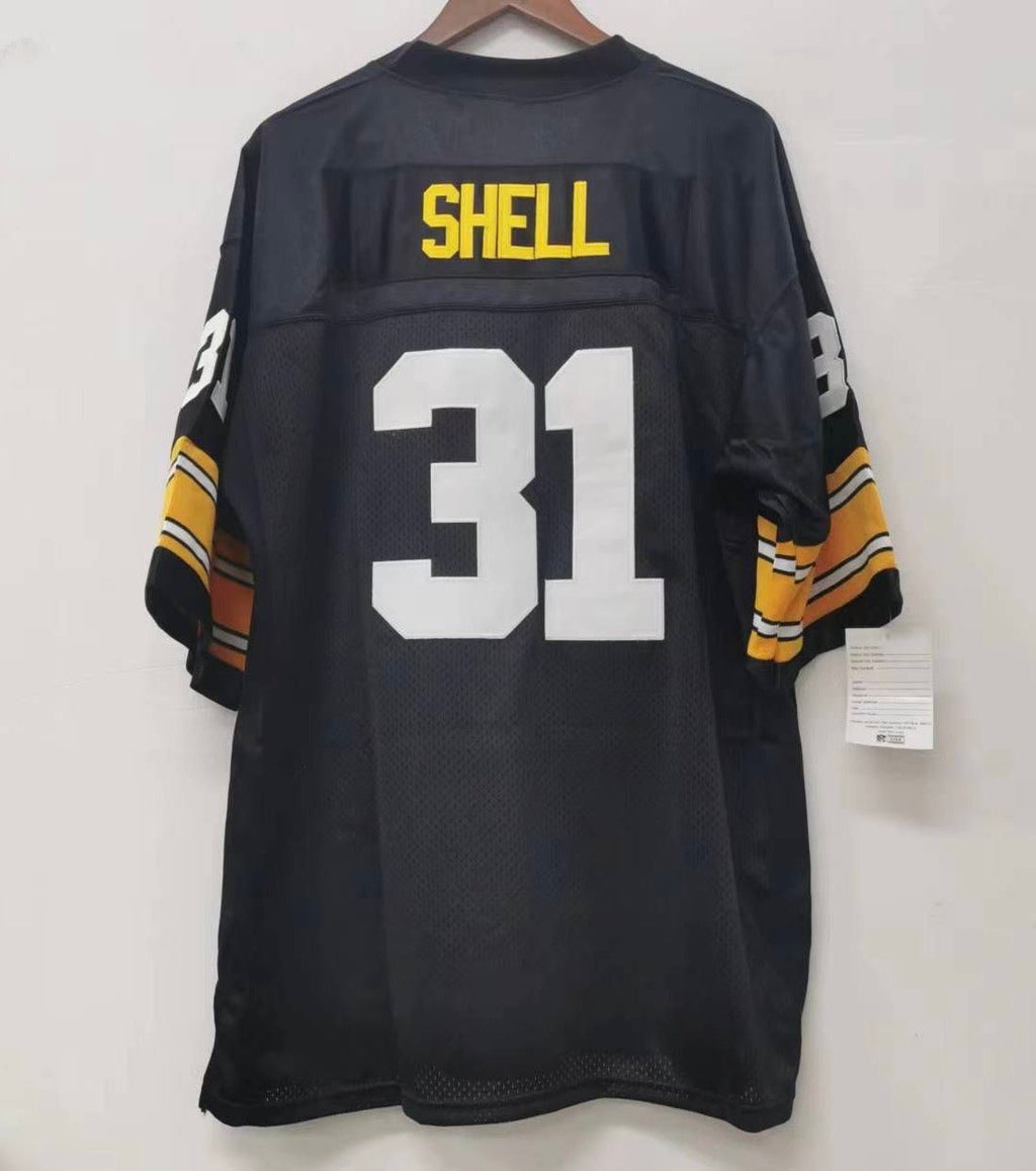 Donnie Shell Pittsburgh Steelers Official NFL Mitchell & Ness Jersey black