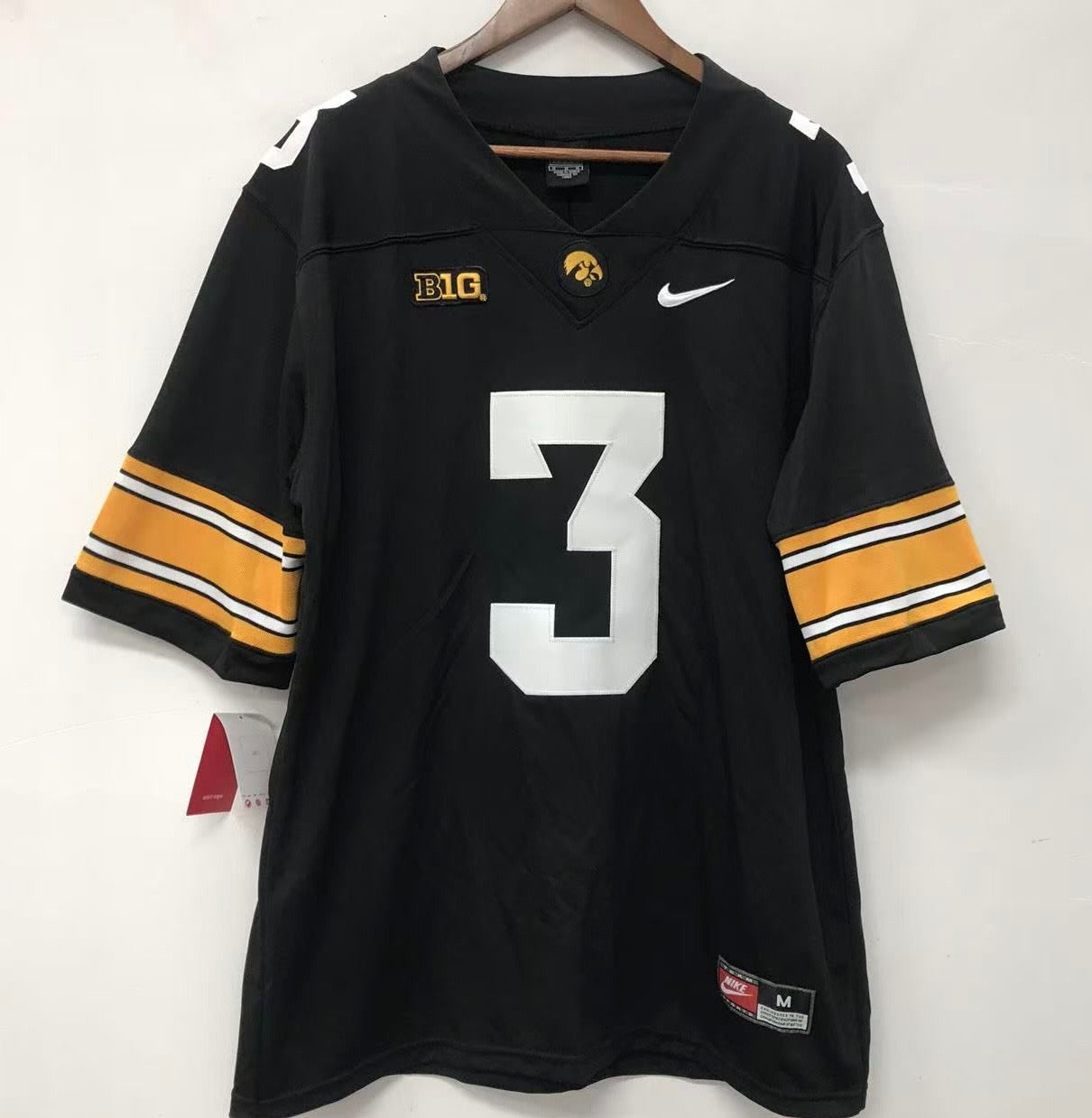 Cooper DeJean Iowa Hawkeyes Official NCAA Jersey Nike