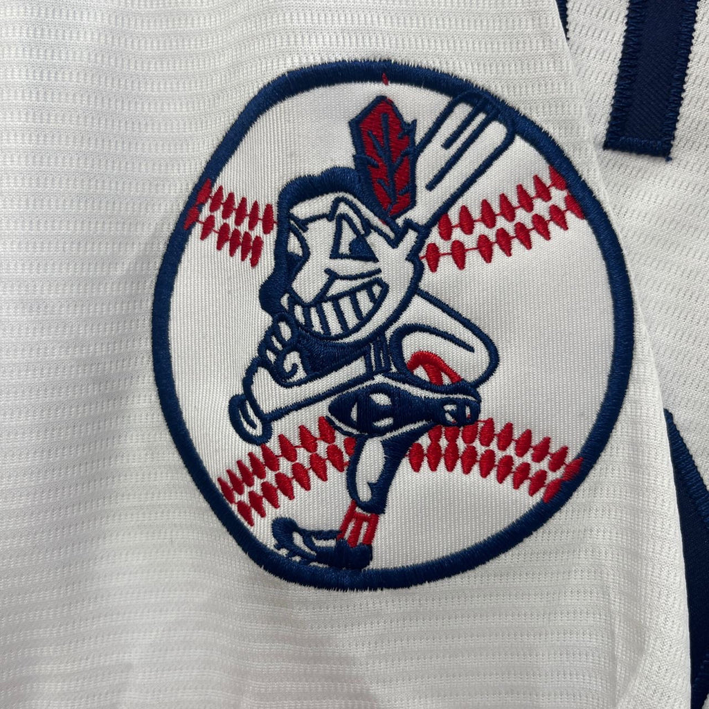 Jim Thome Cleveland Indians Official MLB Retro Jersey Majestic white