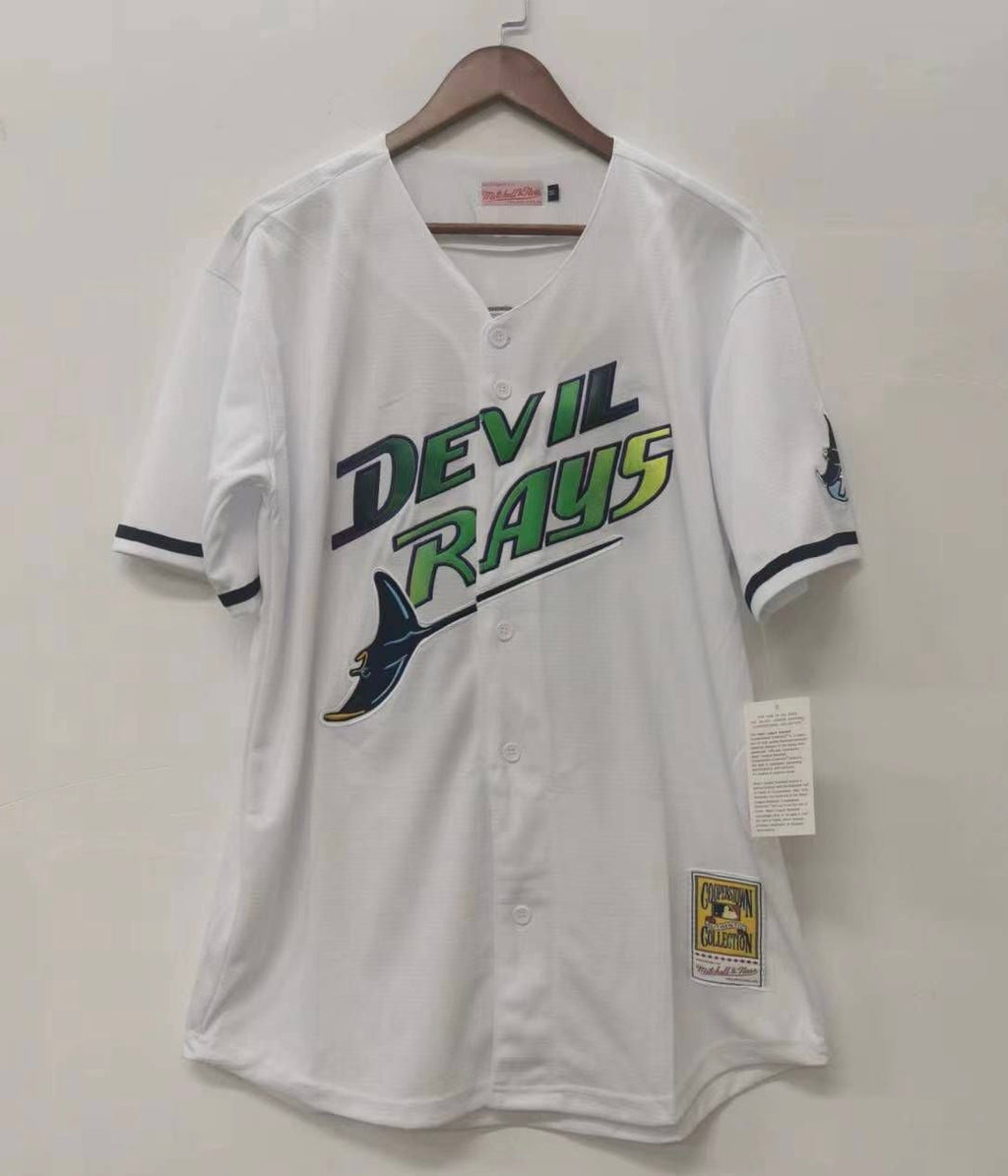 Wade Boggs Tampa Bay Devil Rays Jersey Mitchell & Ness