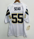 JR Junior Seau YOUTH KIDS Los Angeles San Diego Chargers Official NFL Nike Jersey blue