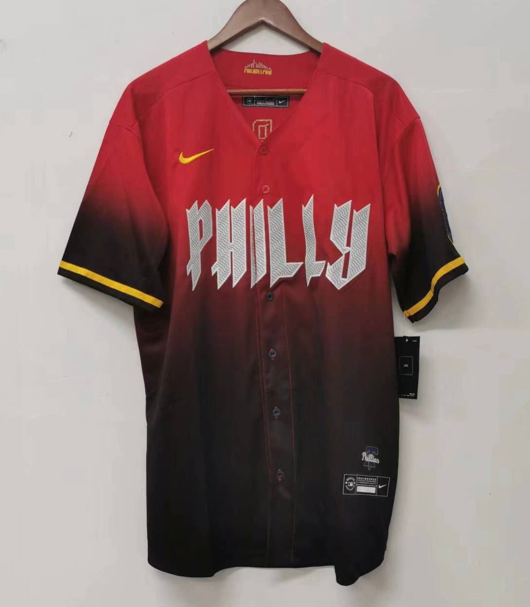 Brandon Marsh Philadelphia Phillies Official MLB Nike City Connect Limited Jersey
