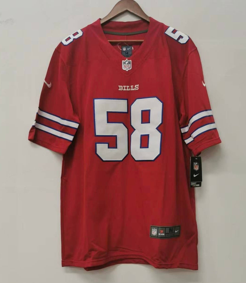 Matt Milano Buffalo Bills Jersey red Nike