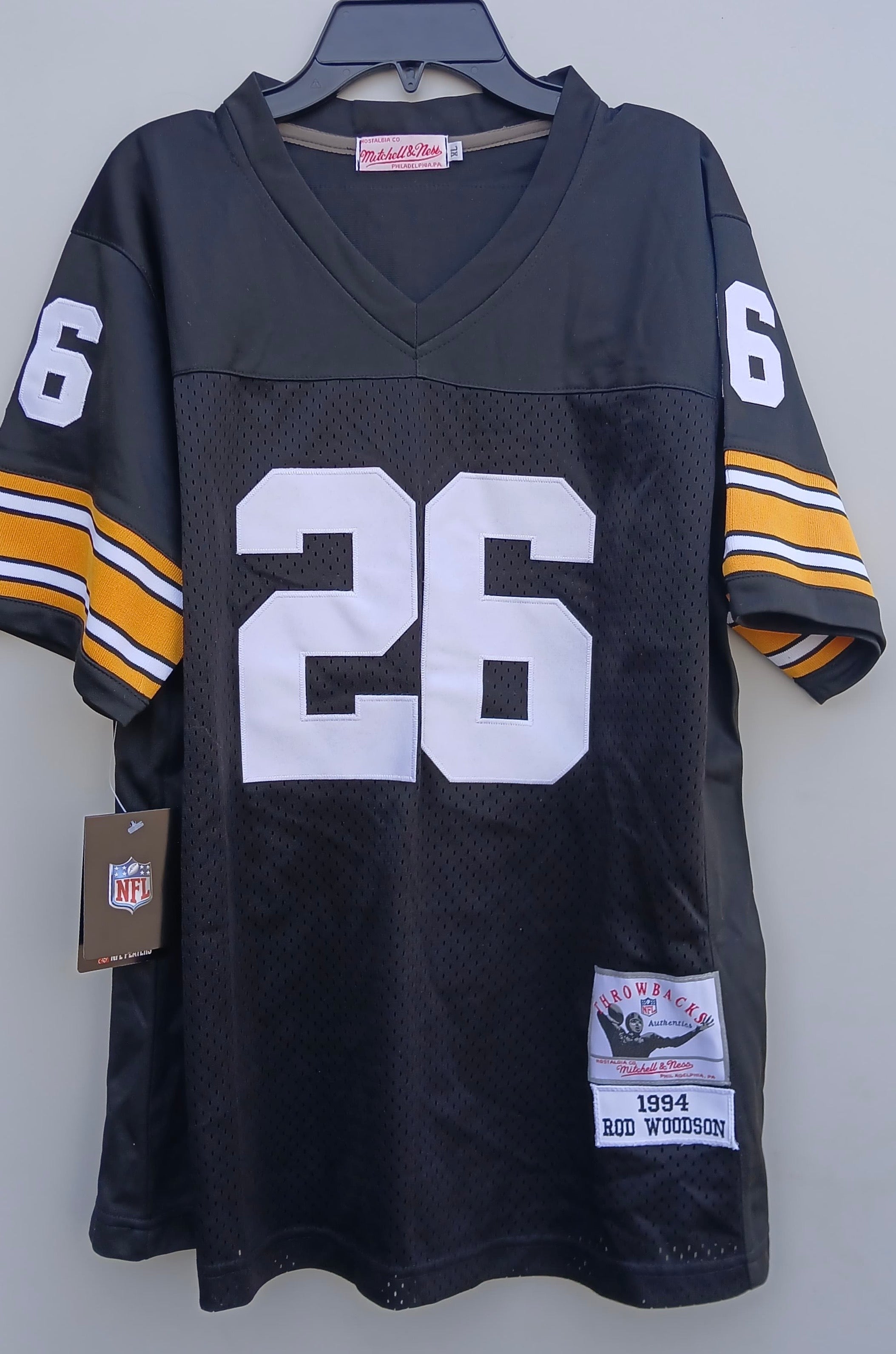 Rod Woodson Youth Kids Pittsburgh Steelers Official NFL Jersey