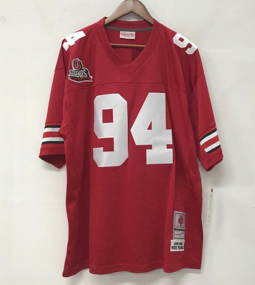 Mike Vrabel Ohio State Buckeyes Official NCAA Mitchell & Ness Jersey