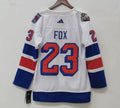 Adam Fox New York Rangers Official NHL Adidas Jersey 2024 Winter Classic