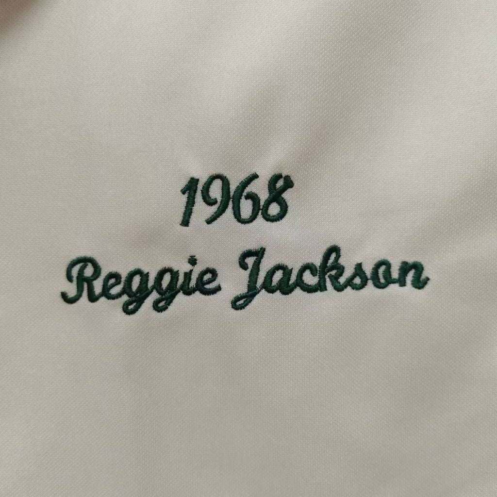 Reggie Jackson 1968 Oakland A’s Athletics Sleeveless Jersey Mitchell & Ness