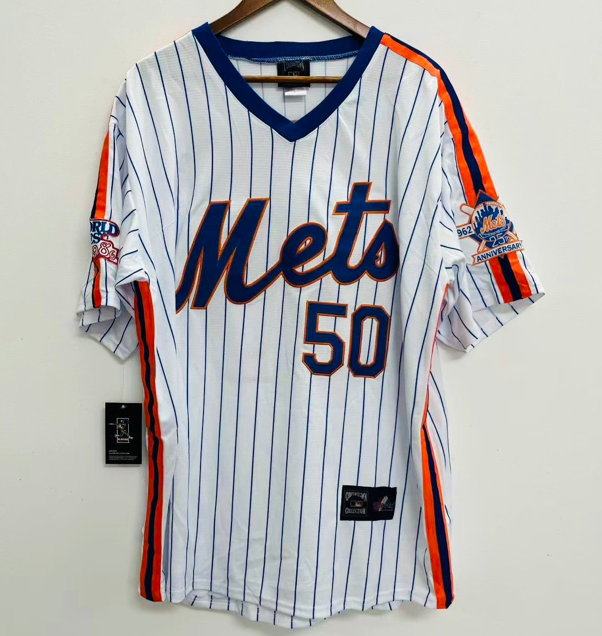 Sid Fernandez 1986 New York Mets Jersey Mitchell & Ness
