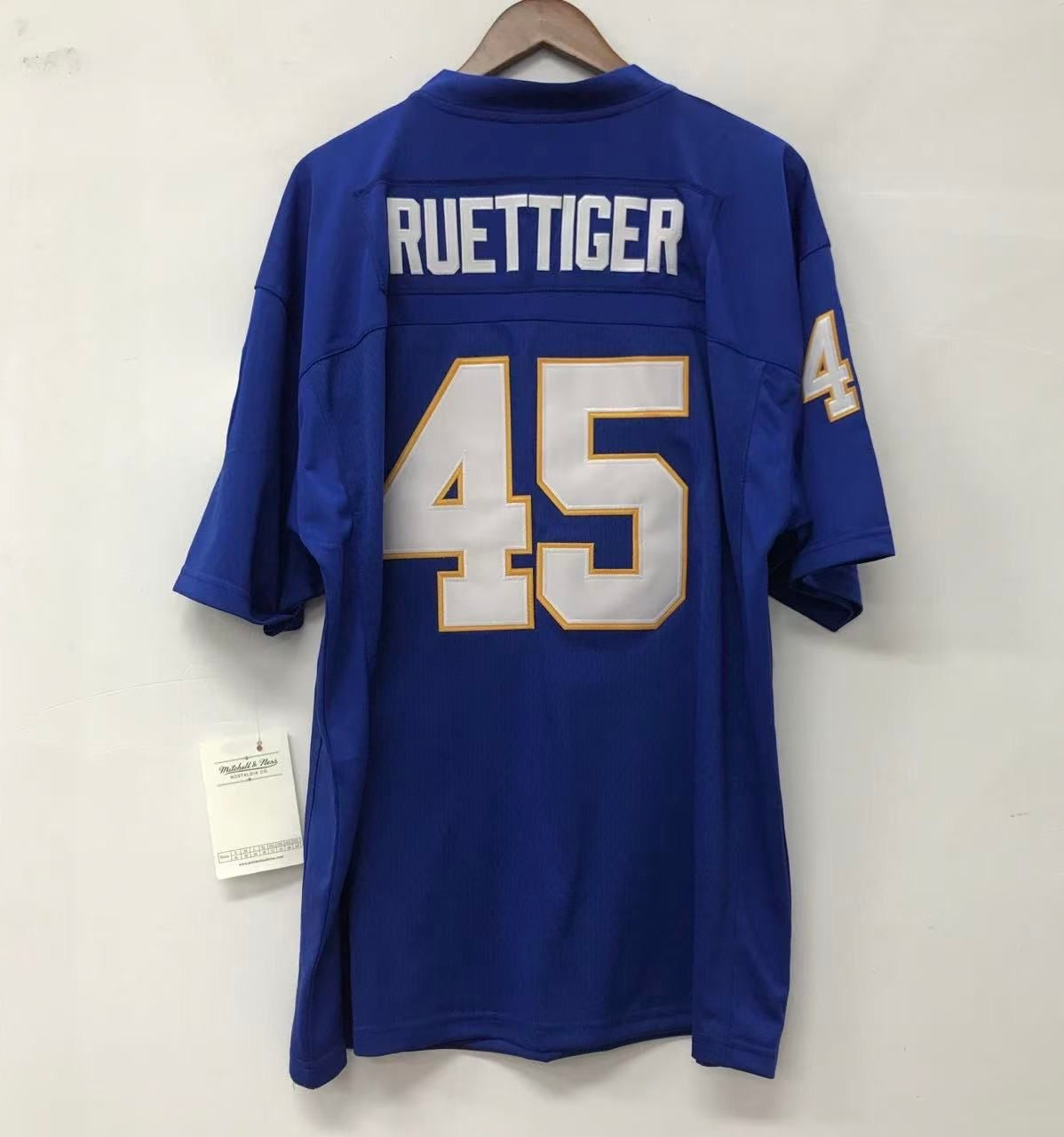 Rudy Ruettiger Notre Dame Fighting Irish jersey College Vault Mitchell & Ness