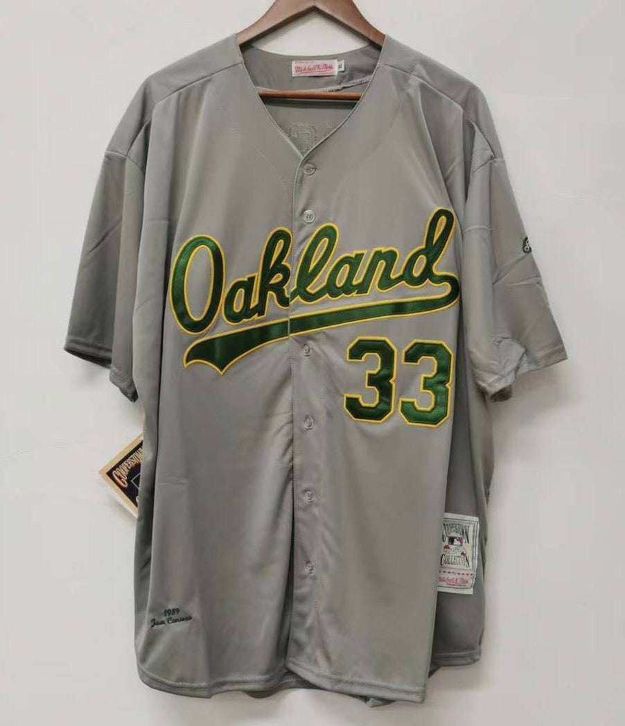 Jose Canseco Oakland A’s Athletics Official MLB Mitchell & Ness Jersey