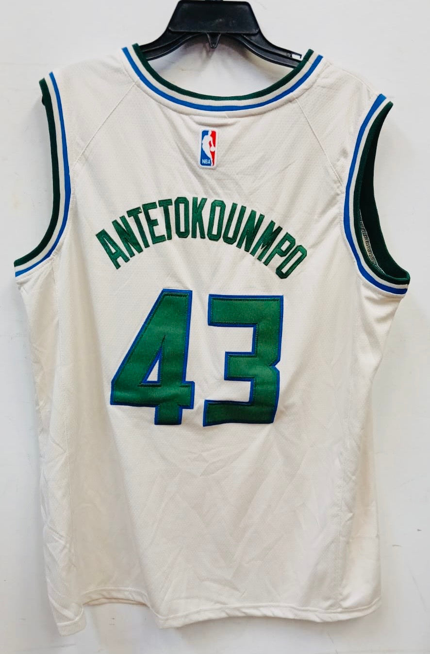 Thanasis Antetokounmpo Milwaukee Bucks Official NBA Nike Jersey