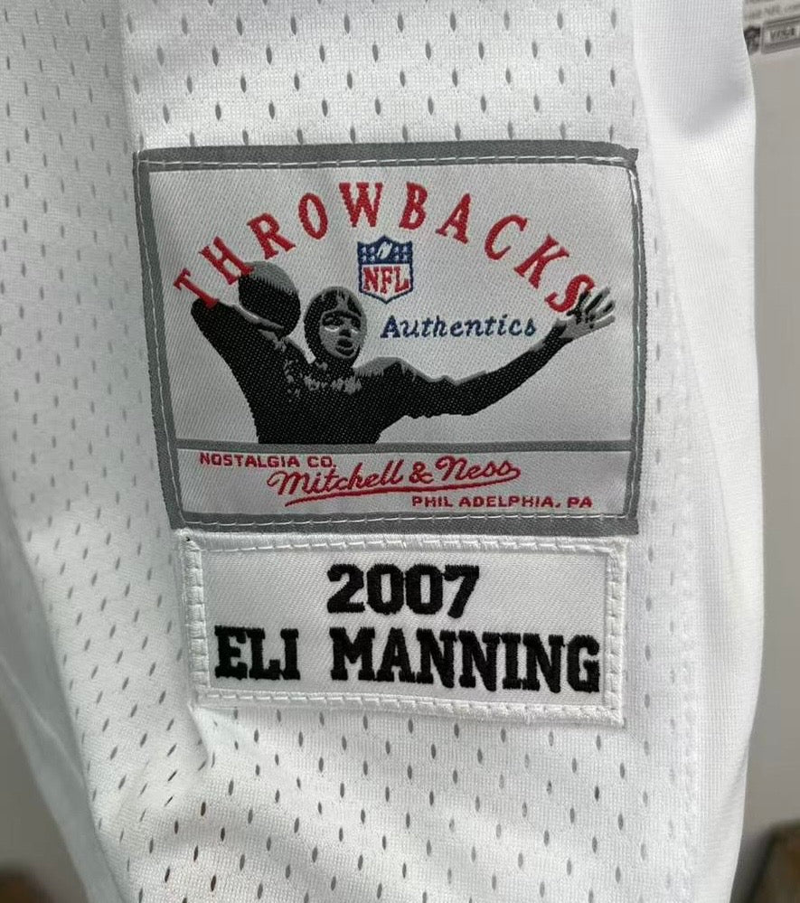 Eli Manning New York Giants YOUTH KIDS Super Bowl XLII Jersey