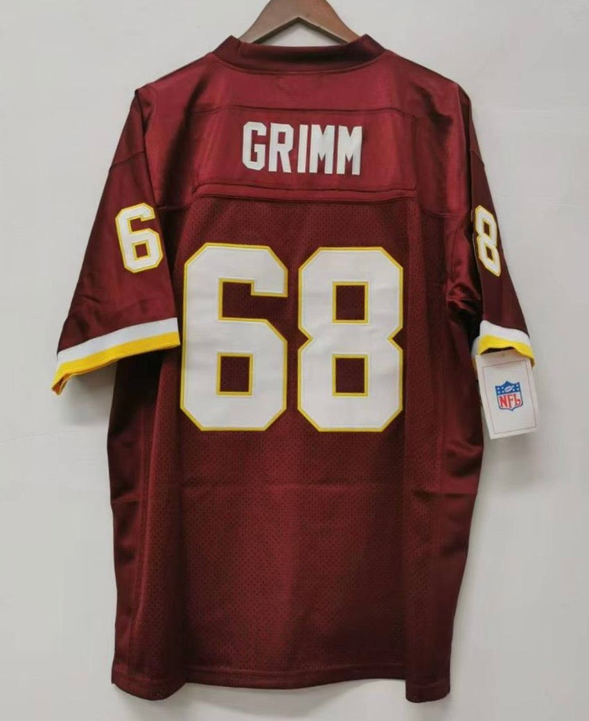 Russ Grimm Washington Redskins Commanders Official  NFL Mitchell & Ness Jersey