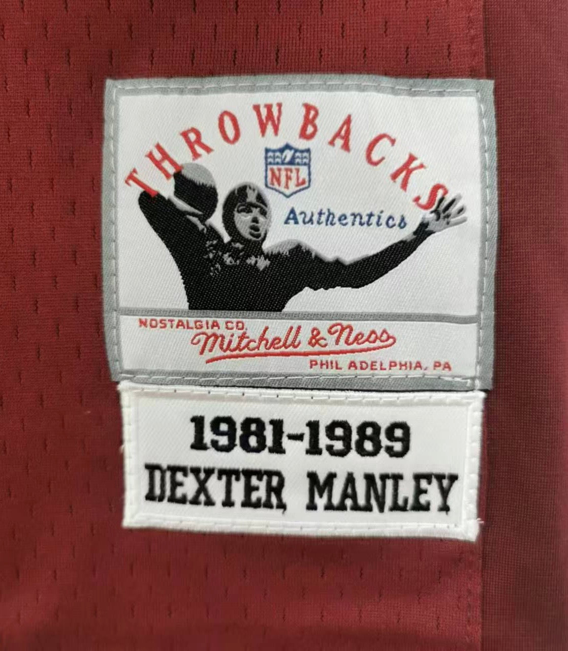 Dexter Manley Washington Redskins Commanders Official NFL Mitchell & Ness Jersey