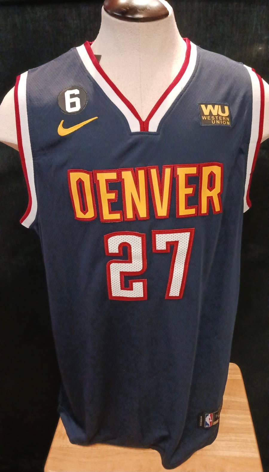Jamal Murray Denver Nuggets Official NBA Jersey blue