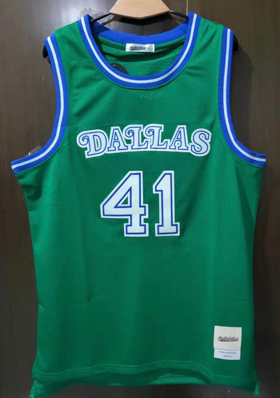 Dirk Nowitzki Dallas Mavericks Jersey Classic Authentics