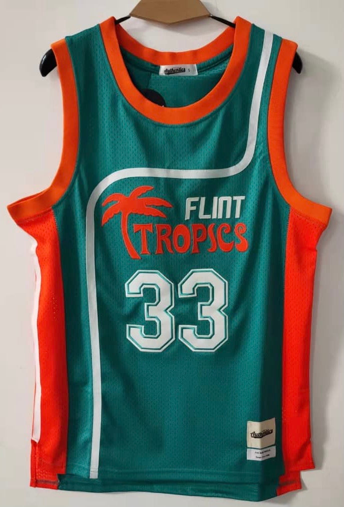 Jackie Moon Flint Tropics Semi Pro Movie Jersey Will Ferrell