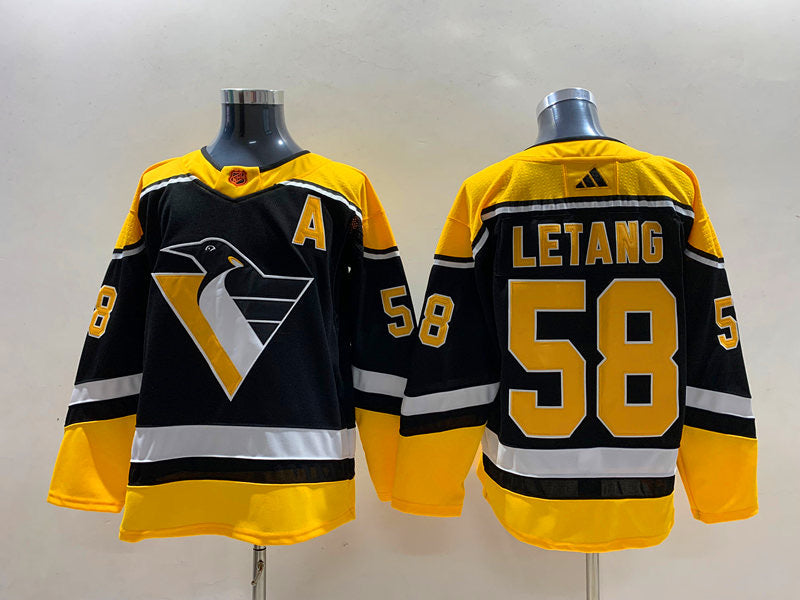 Kris Letang Pittsburgh Penguins Official NHL Adidas Jersey