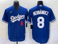 Kike Enrique Hernandez Los Angeles Dodgers Official MLB Nike Jersey blue