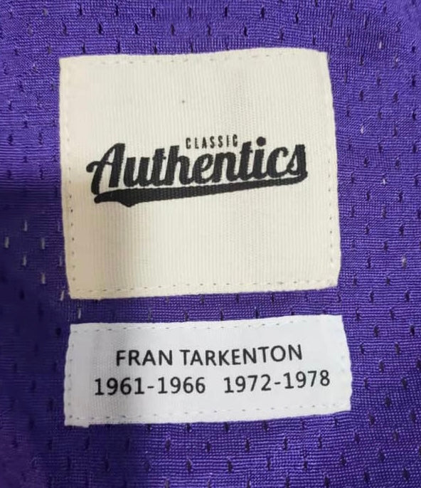Fran Tarkenton Minnesota Vikings Jersey Classic Authentics