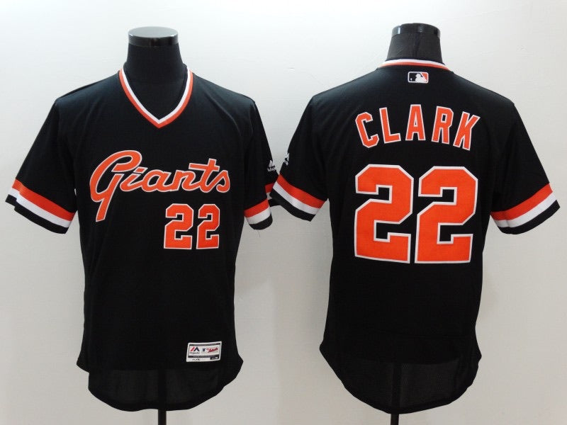 Will Clark San Francisco Giants  Official MLB Jersey Majestic