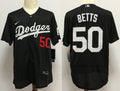 Mookie Betts Los Angeles Dodgers Official MLB Nike Jersey Black