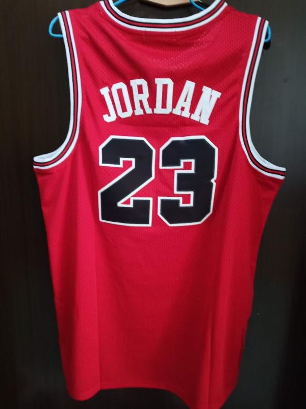 Michael Jordan 1984 Rookie Season Chicago Bulls Jersey Red