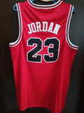 Michael Jordan 1984 Rookie Season Chicago Bulls Jersey Red