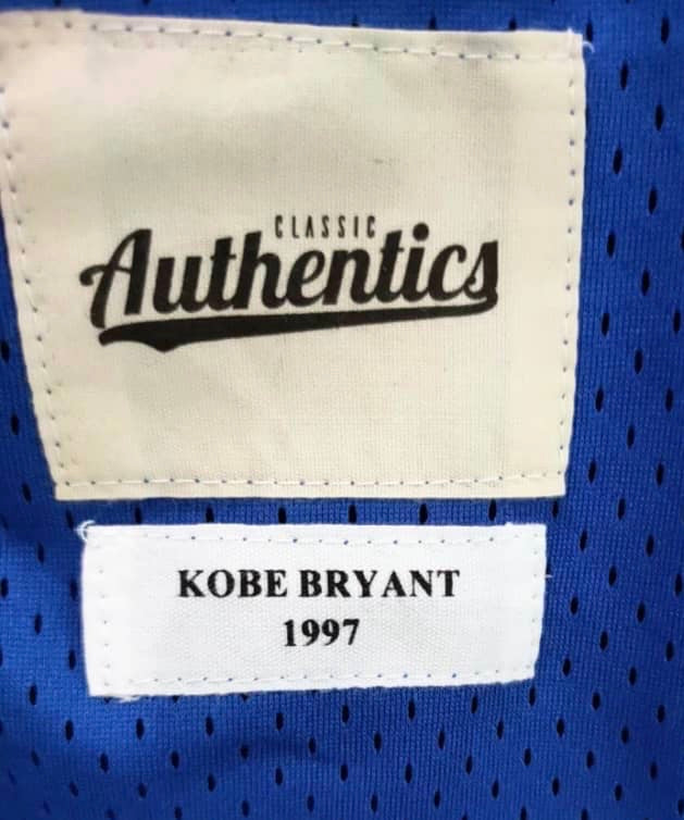 Kobe Bryant Los Angeles Lakers Jersey Classic Authentics