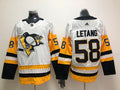 Kris Letang Pittsburgh Penguins Official NHL Adidas Jersey white