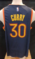Stephen Curry Golden State Warriors Jersey Navy blue Oakland Nike