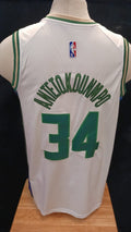 Giannis Antetokounmpo Milwaukee Bucks Official NBA Nike Jersey white