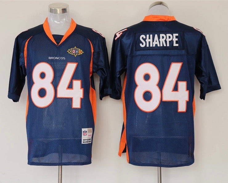 Shannon Sharpe Denver Broncos Super Bowl XXXII Mitchell & Ness Jersey