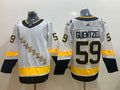 Jake Guentzel Pittsburgh Penguins Official NHL Adidas Jersey white